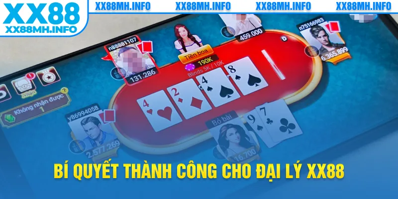 Bí quyết thành công cho đại lý XX88