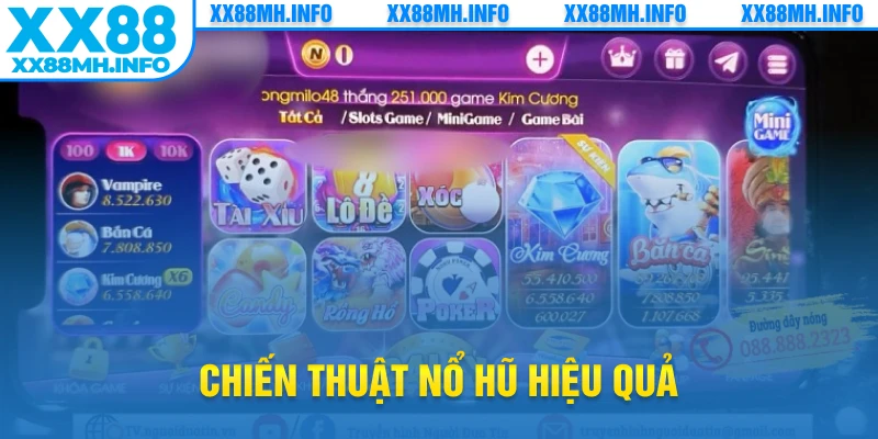 Chiến thuật nổ hũ hiệu quả