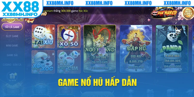 Game nổ hũ hấp dẫn