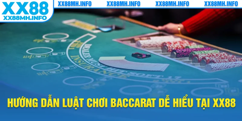 Hướng dẫn luật chơi baccarat dễ hiểu tại xx88
