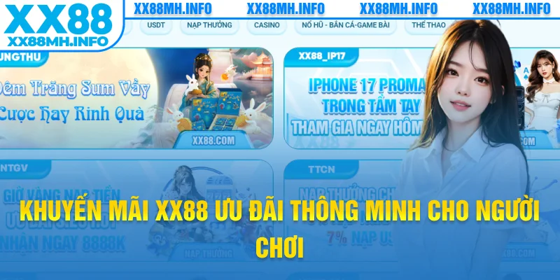 Khuyến mãi XX88 ưu đãi thông minh cho người chơi